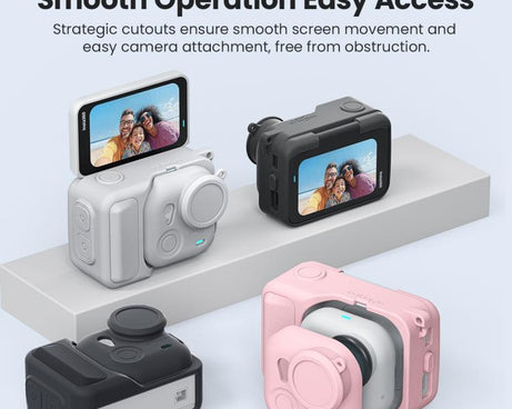 For Insta360 Go Ultra aMagisn Silicone Protective Case Kit All-round Protection Shell