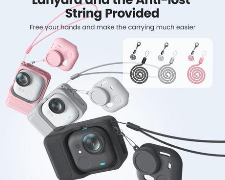 For Insta360 Go Ultra aMagisn Silicone Protective Case Kit All-round Protection Shell