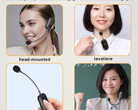 Wireless 2.4G Microphone Amplifier Portable Microphone
