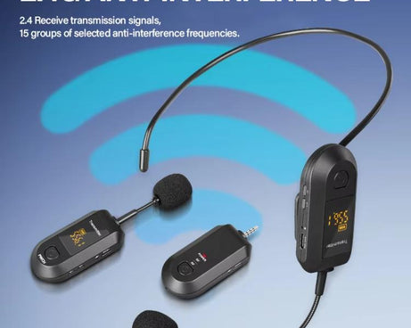 Wireless 2.4G Microphone Amplifier Portable Microphone