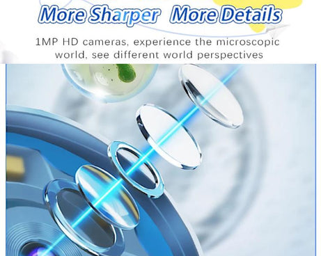 HM020-C Handheld Children Electronic Magnifier HD 2MP Digital Microscope