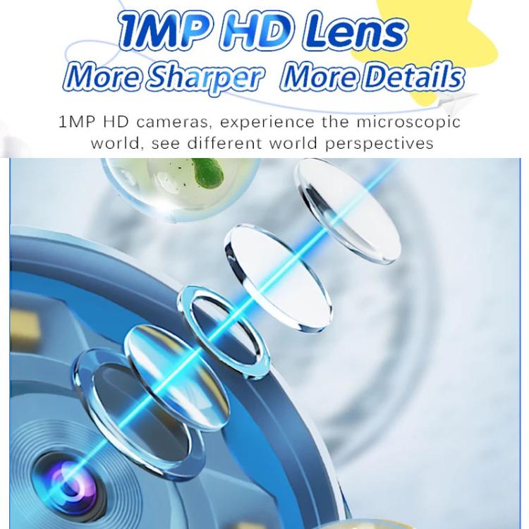 HM020-C Handheld Children Electronic Magnifier HD 2MP Digital Microscope