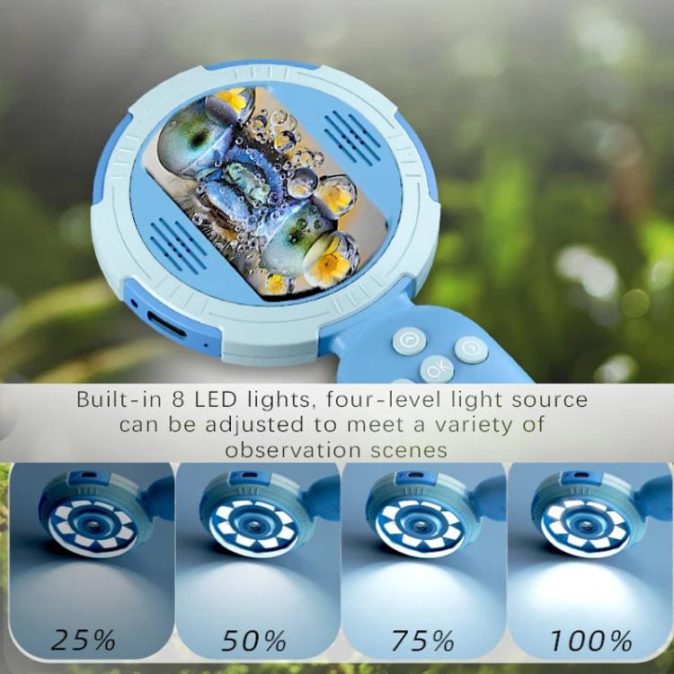 HM020-C Handheld Children Electronic Magnifier HD 2MP Digital Microscope