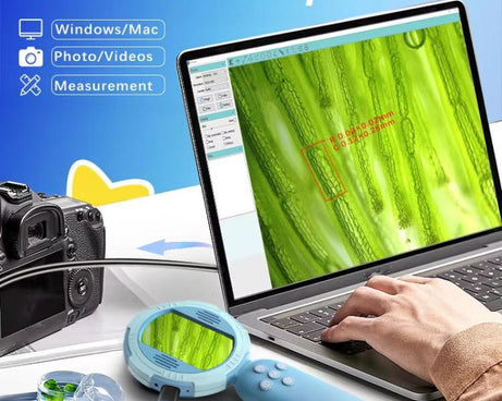 HM020-C Handheld Children Electronic Magnifier HD 2MP Digital Microscope