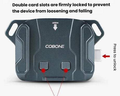 COBONE XQC-1 Camera Shoulder Strap Quick-Mount Clip Base Universal DSLR Tripod Head Adapter Base