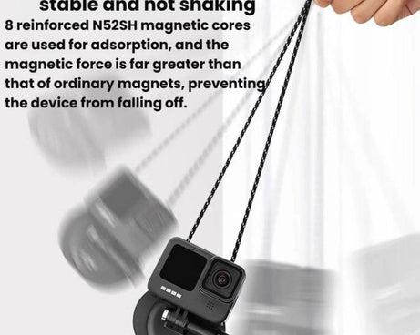 Universal Action Camera Magnetic Lanyard Camera Neck-Mount Bracket