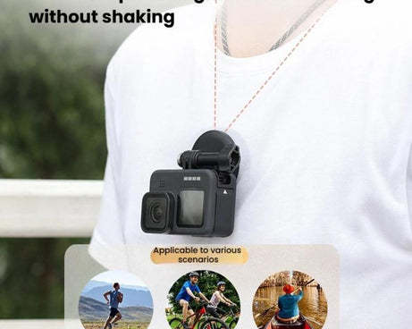 Universal Action Camera Magnetic Lanyard Camera Neck-Mount Bracket