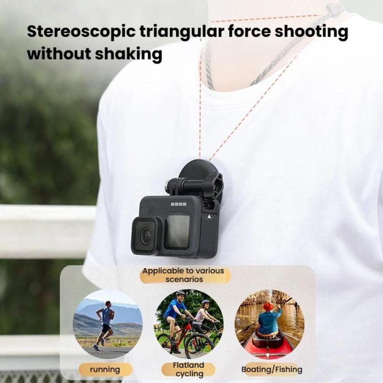 Universal Action Camera Magnetic Lanyard Camera Neck-Mount Bracket