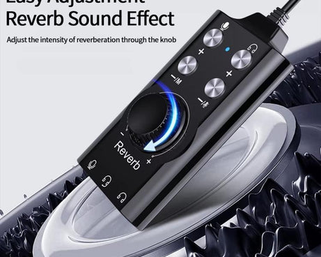 USB / Type-C To 3.5mm 7.1 Surround Sound Computer Voice Changer External Sound Card For Mobile Computer Streaming