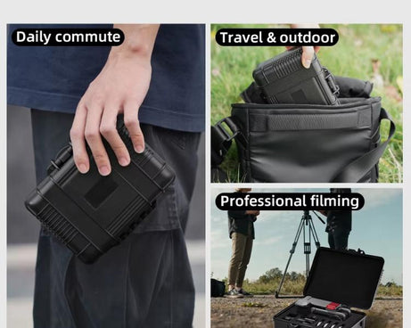 Flymile Carrying Case for DJI Action 5 Pro/4/3 Street Photography Kit Storage Organizer