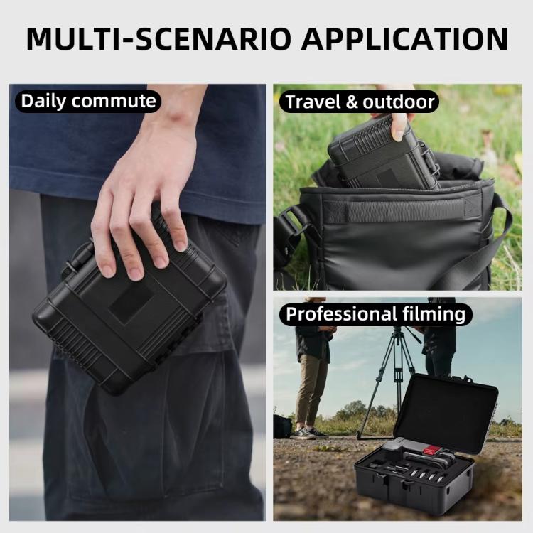 Flymile Carrying Case for DJI Action 5 Pro/4/3 Street Photography Kit Storage Organizer