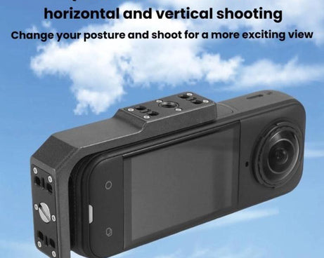 For Insta360 X3/X4/X5 Quick-Release Mount For Horizontal Vertical Shooting Horizontal Stand