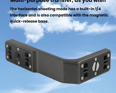 For Insta360 X3/X4/X5 Quick-Release Mount For Horizontal Vertical Shooting Horizontal Stand