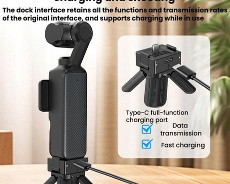 CYNOVA OP3-XDT-CY For DJI Osmo Pocket 3 Mini Quick-Release Tripod