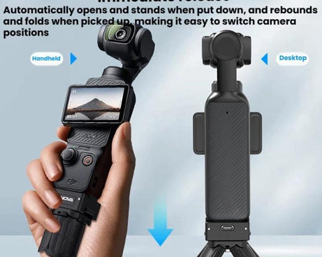 CYNOVA OP3-XDT-CY For DJI Osmo Pocket 3 Mini Quick-Release Tripod