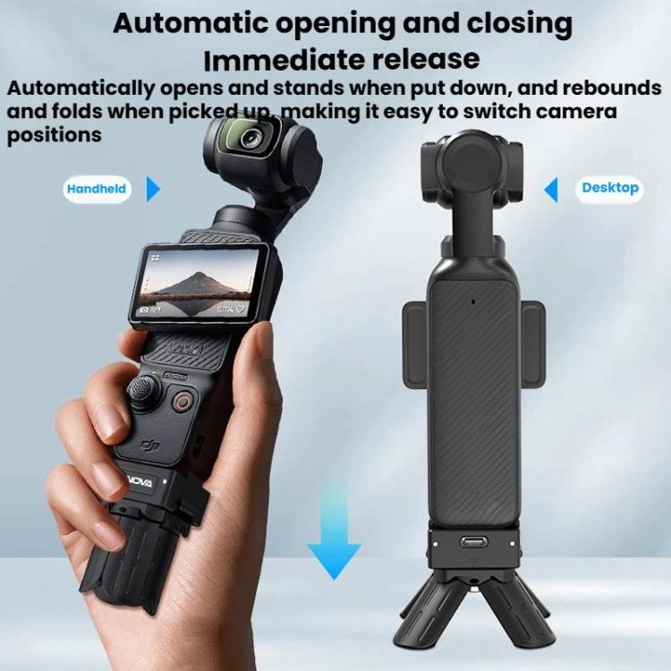 CYNOVA OP3-XDT-CY For DJI Osmo Pocket 3 Mini Quick-Release Tripod