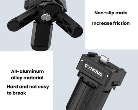 CYNOVA OP3-XDT-CY For DJI Osmo Pocket 3 Mini Quick-Release Tripod