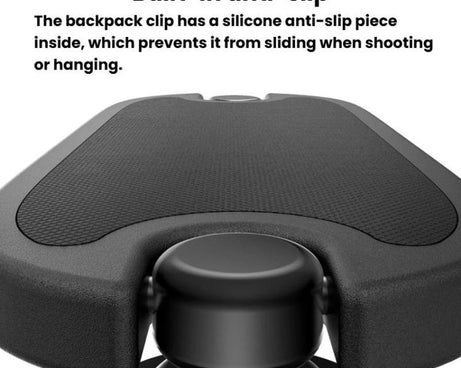 TELESIN S3-JFM-03-TDJ Backpack Quick-Release Mount Universal Backpack Clip For Action Cameras