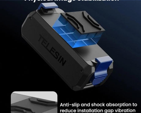 For DJI Osmo Action 3 / 4 / 5 Pro TELESIN Magnetic Adapter Mount