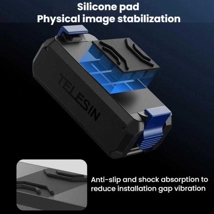 For DJI Osmo Action 3 / 4 / 5 Pro TELESIN Magnetic Adapter Mount