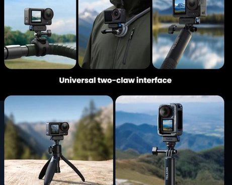 For DJI Osmo Action 3 / 4 / 5 Pro TELESIN Magnetic Adapter Mount