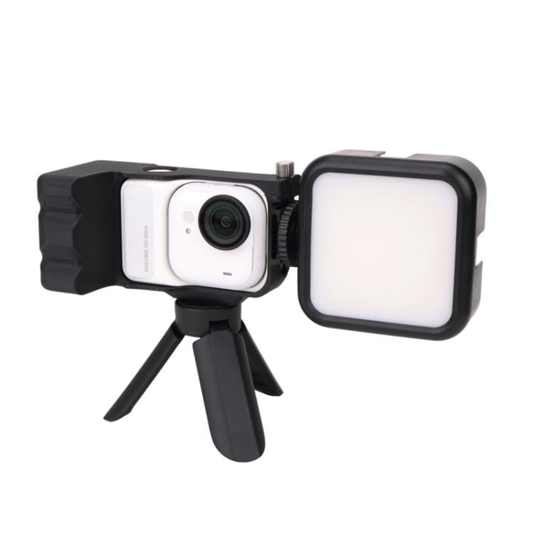 For Insta360 GO Ultra Street Photography Grip Kit Handheld Shooting Expansion Cage Frame