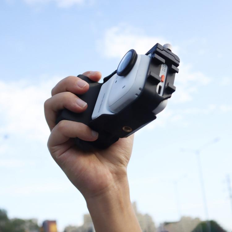 For Insta360 GO Ultra Street Photography Grip Kit Handheld Shooting Expansion Cage Frame