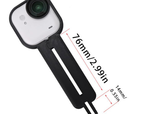 For Insta360 GO Ultra Handheld Extension Grip Portable Shooting Support Bracket