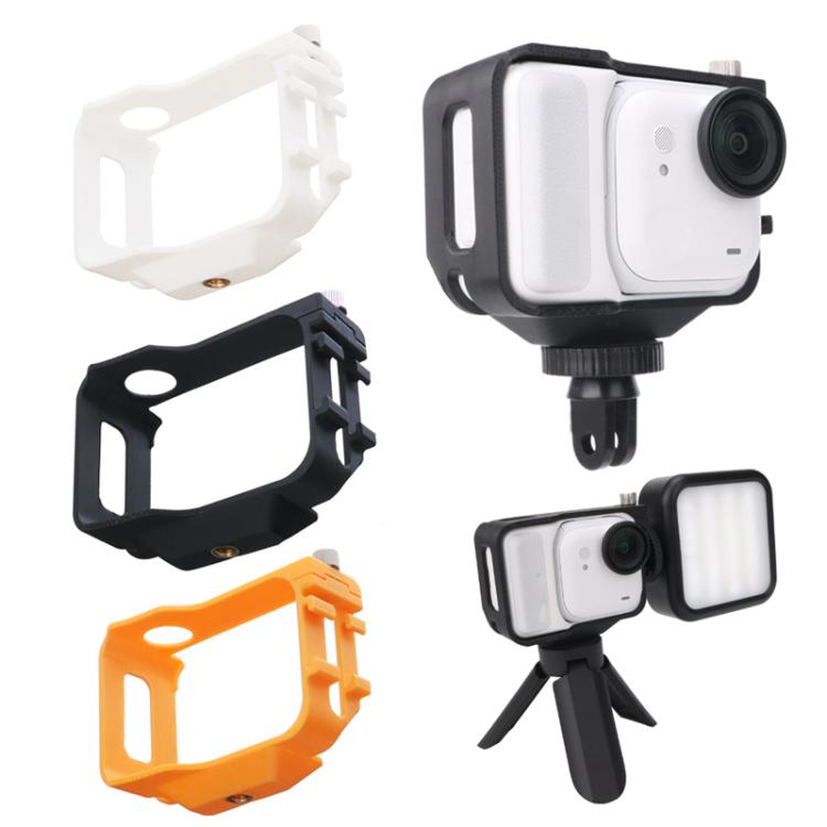 For Insta360 GO Ultra PC Expansion Cage with 1/4-inch Screw Hole & Cold Shoe Mount