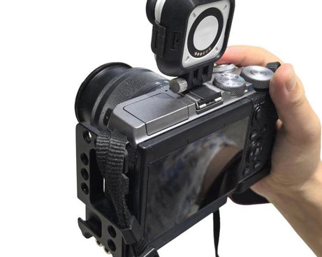 Hot Shoe Mount for Insta360 GO Ultra to DSLR/Mirrorless Cameras Dual Camera Adapter Bracket