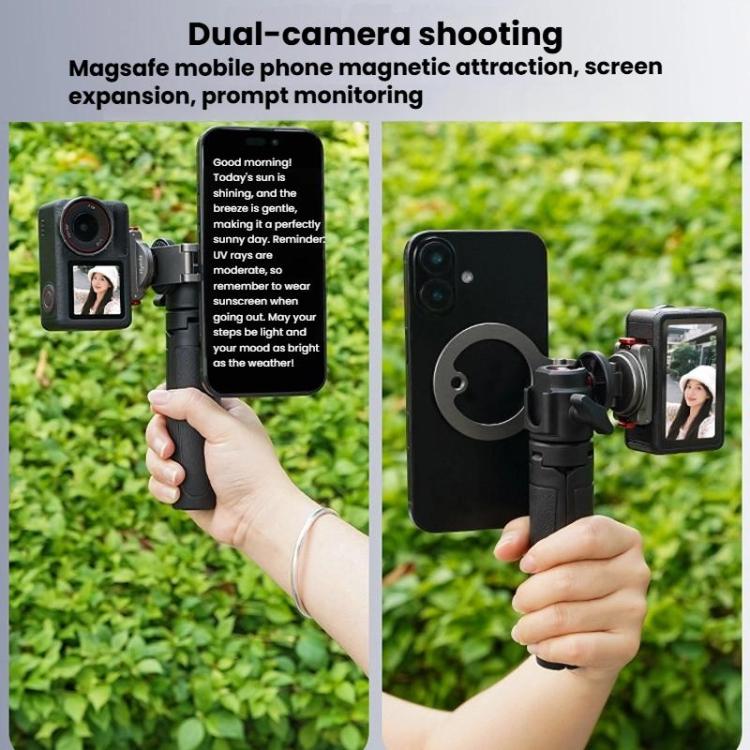 For DJI Osmo Action 3 / 4 / 5 Pro / Osmo 360 Flymile Quick-Release Magnetic Mount