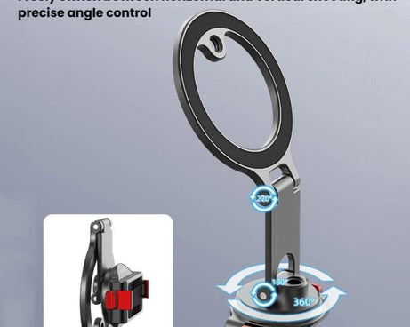 For DJI Osmo Action 3 / 4 / 5 Pro / Osmo 360 Flymile Quick-Release Magnetic Mount