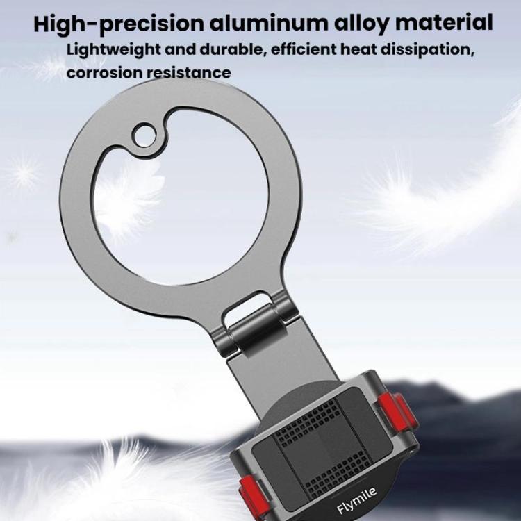 For DJI Osmo Action 3 / 4 / 5 Pro / Osmo 360 Flymile Quick-Release Magnetic Mount