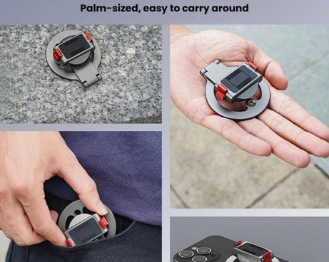 For DJI Osmo Action 3 / 4 / 5 Pro / Osmo 360 Flymile Quick-Release Magnetic Mount