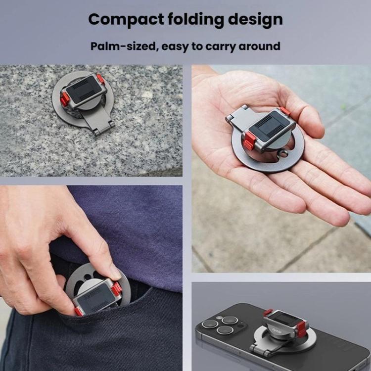 For DJI Osmo Action 3 / 4 / 5 Pro / Osmo 360 Flymile Quick-Release Magnetic Mount