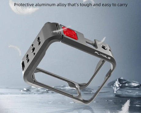 For Insta360 Ace Pro / Ace Pro 2 Flymile Rabbit Cage Metal Protective Frame Extension Action Camera Accessories