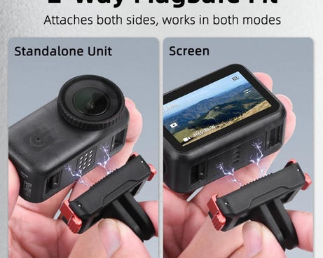 For DJI Osmo Nano Magnetic Quick-Release Base Two-Jaw Bracket, For DJI Osmo Nano