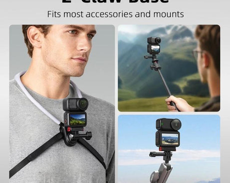 For DJI Osmo Nano Magnetic Quick-Release Base Two-Jaw Bracket, For DJI Osmo Nano