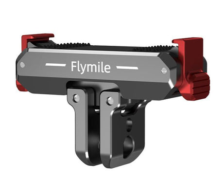 For DJI Osmo Nano Flymile Magnetic Quick-Release Base Two-Jaw Foldable Extension Bracket Accessories For Action Cameras