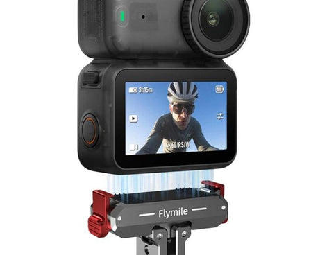 For DJI Osmo Nano Flymile Magnetic Quick-Release Base Two-Jaw Foldable Extension Bracket Accessories For Action Cameras