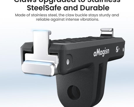 For Insta360 Go Ultra Camera aMagisn Quick Release Magnetic Base Plastic Mount Adapter