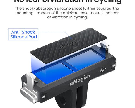 For Insta360 Go Ultra Camera aMagisn Quick Release Magnetic Base Plastic Mount Adapter