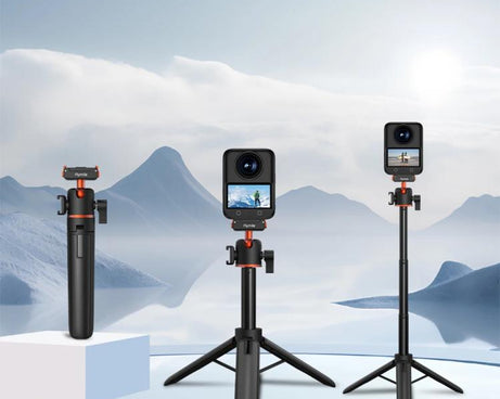 Flymile AC5012_5 Extended Selfie Stick Holder Magnetic Quick Release Tripod