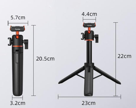 Flymile AC5012_5 Extended Selfie Stick Holder Magnetic Quick Release Tripod