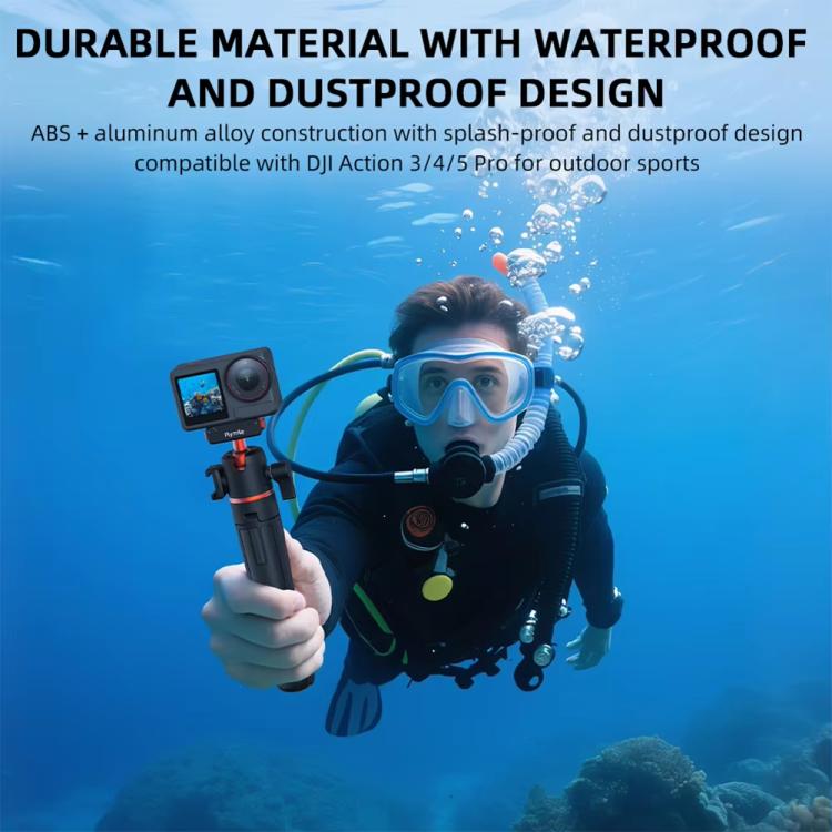 Flymile AC5012_5 Extended Selfie Stick Holder Magnetic Quick Release Tripod