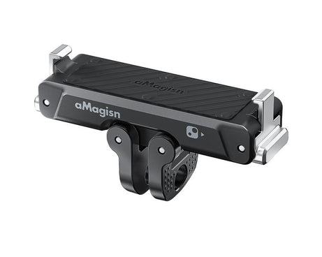For Insta360 Go Ultra Camera AMagisn Metal Quick Release Magnetic Adapter With 1/4-Inch Threaded Hol
