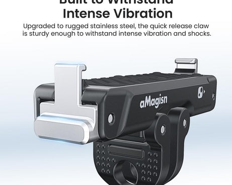 For Insta360 Go Ultra Camera aMagisn Metal Quick Release Magnetic Adapter With 1/4-inch Threaded Hol