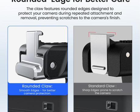 For Insta360 Go Ultra Camera aMagisn Metal Quick Release Magnetic Adapter With 1/4-inch Threaded Hol