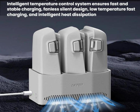 LKTOP FC326 65W 3-Channel Battery Charge Manager