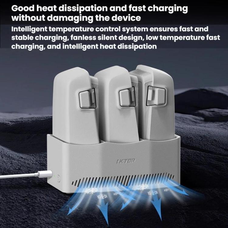 LKTOP FC326 65W 3-Channel Battery Charge Manager